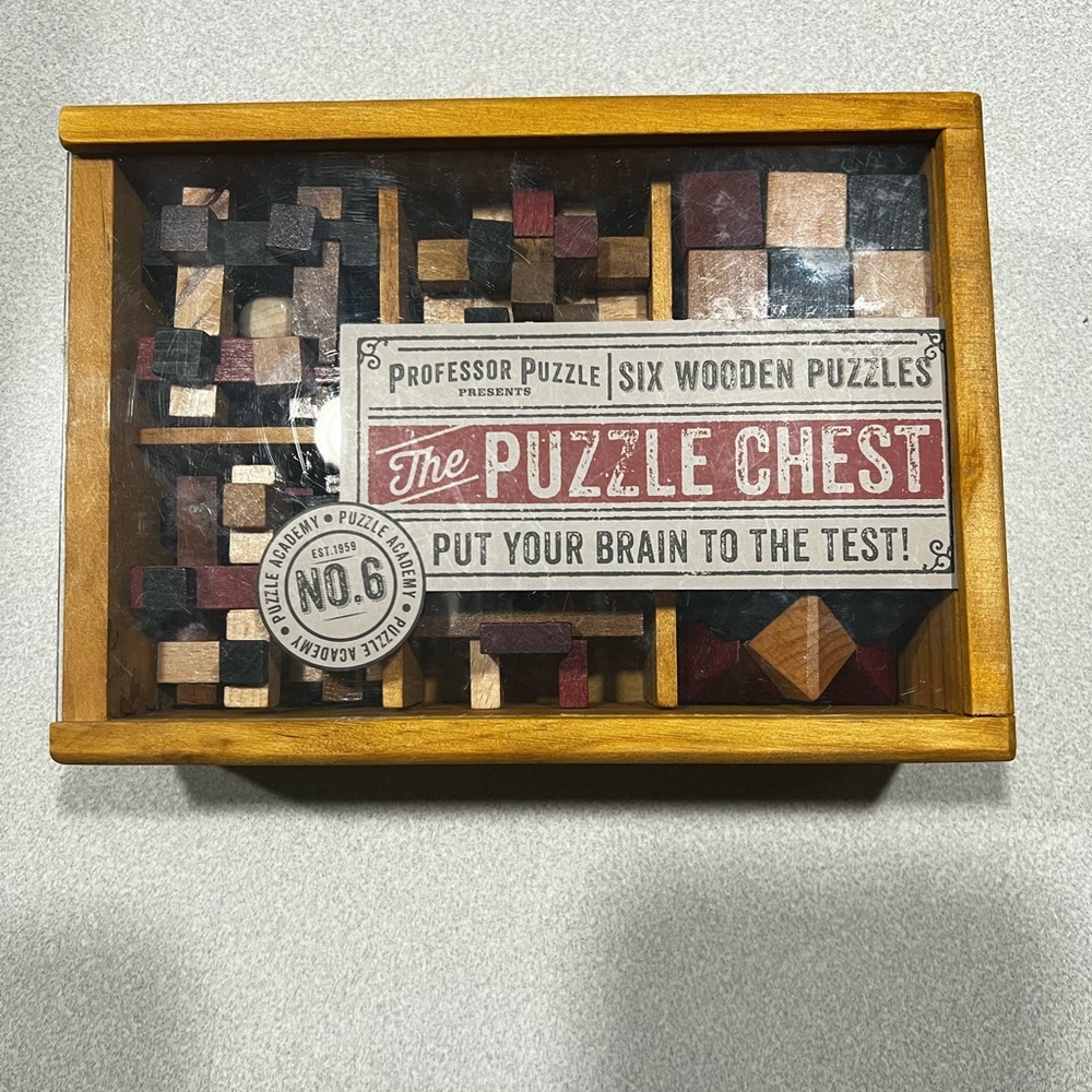 Professor Puzzle Chest No. 6